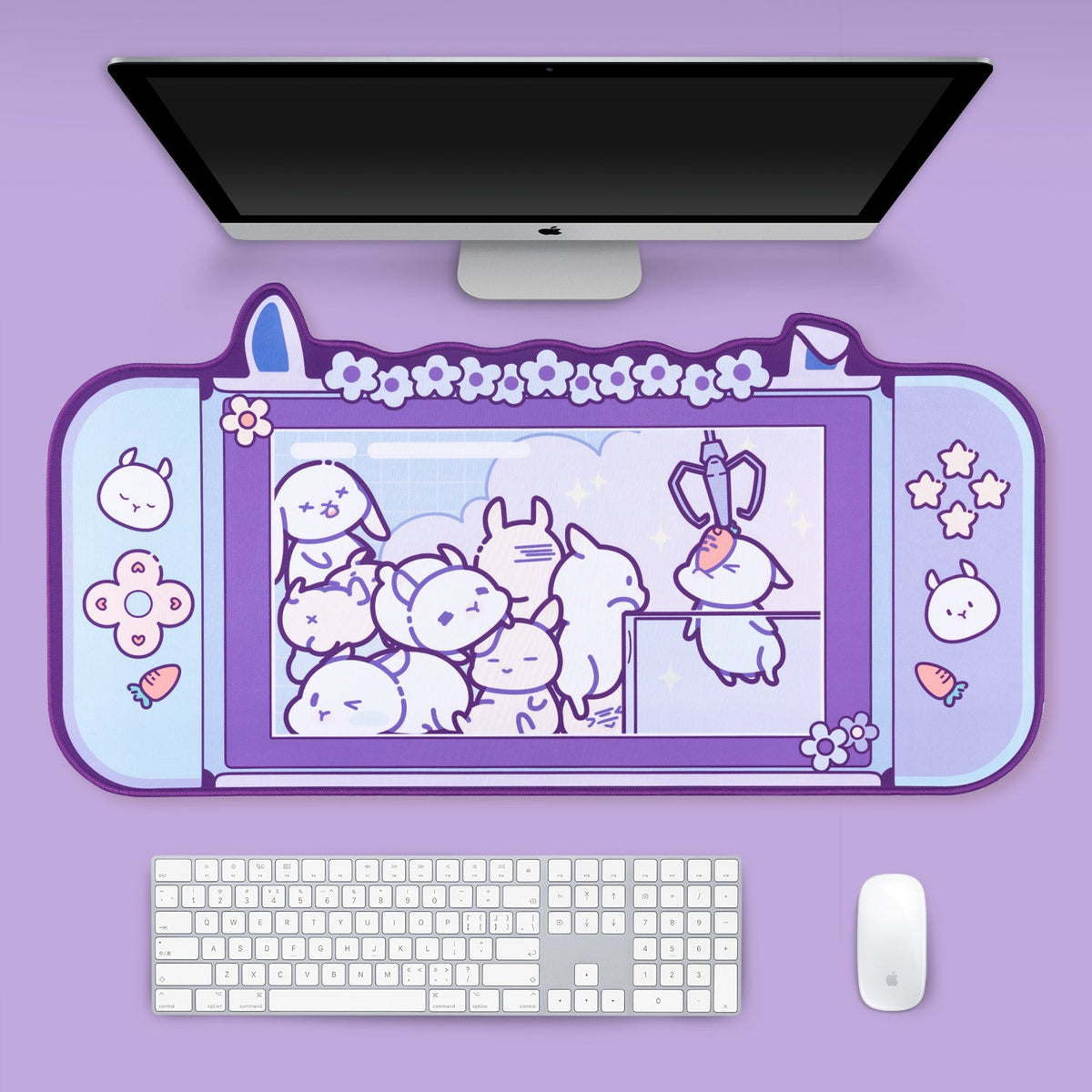 Magic Bunny Mouse Pad