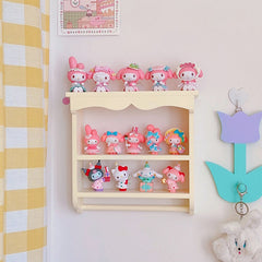 Pastel Color Decorative Display Shelf