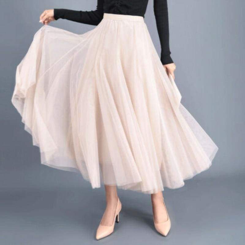New Fashion Boho Double Layer Long Maxi Dress