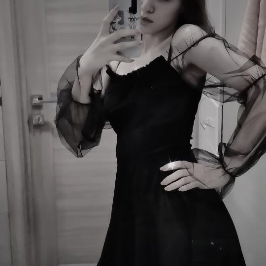 Sexy Off Shoulder Lantern Sleeve Mini Dress