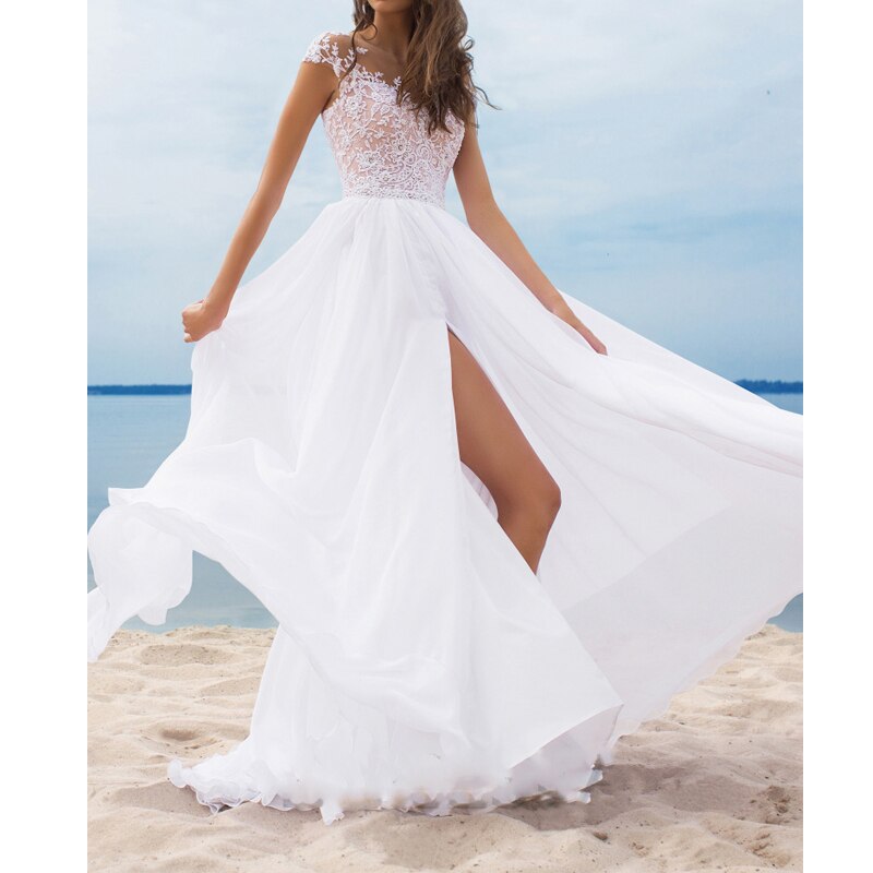 Summer New Ladies White Dress