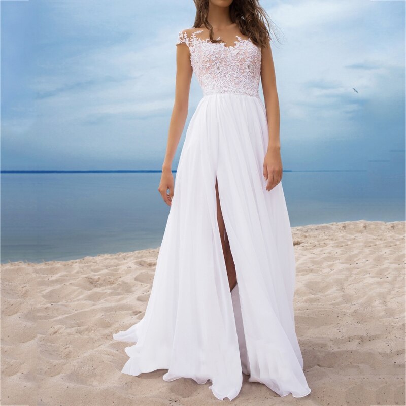 Summer New Ladies White Dress