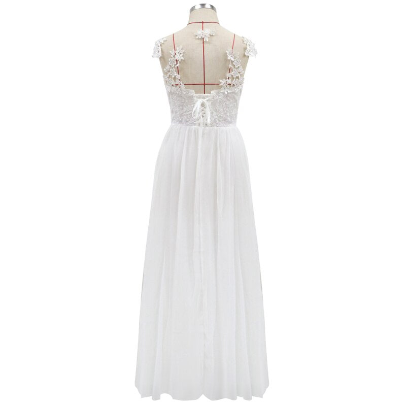 Summer New Ladies White Dress