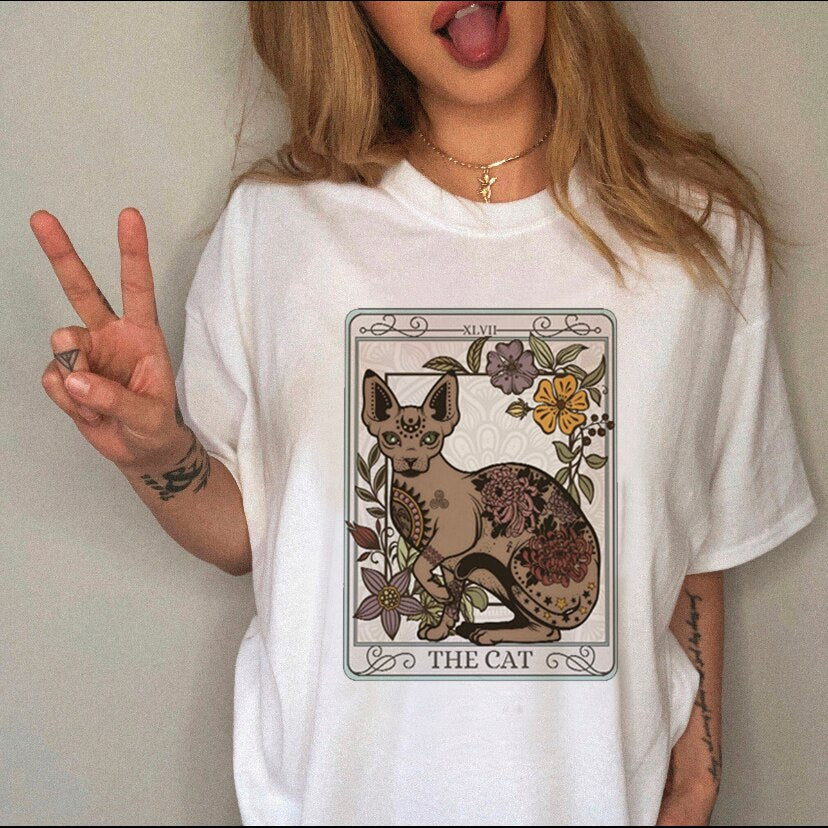 Summer 90s T-shirt Cartoon Printing WomenT-shirt