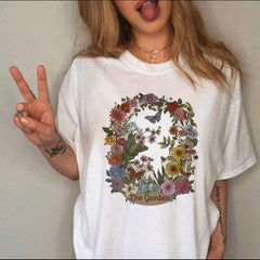 Summer 90s T-shirt Cartoon Printing WomenT-shirt