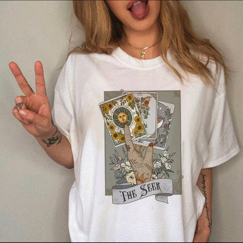 Summer 90s T-shirt Cartoon Printing WomenT-shirt