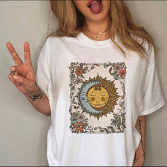 Summer 90s T-shirt Cartoon Printing WomenT-shirt