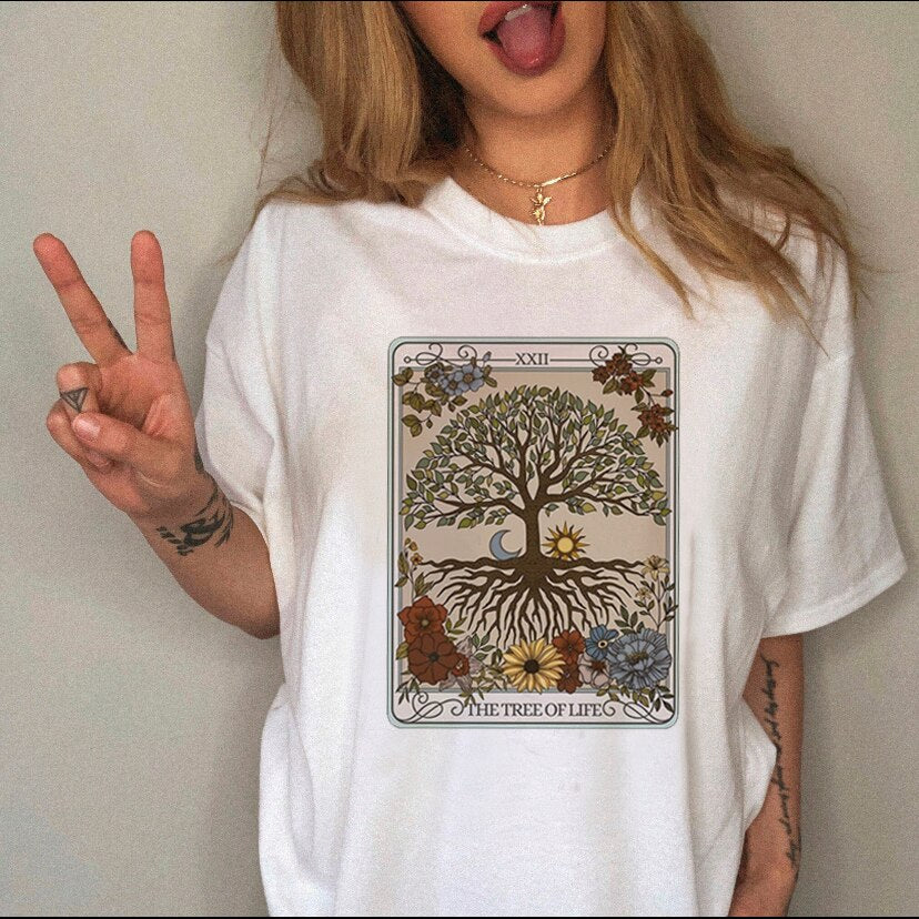 Summer 90s T-shirt Cartoon Printing WomenT-shirt