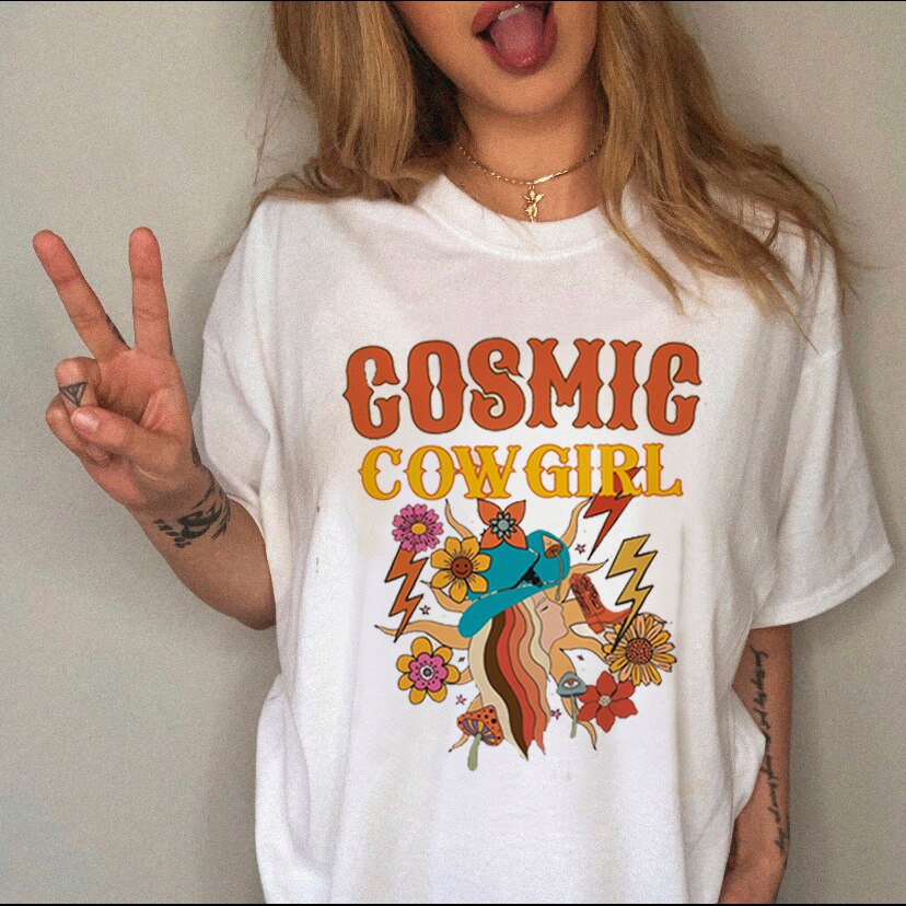 Summer 90s T-shirt Cartoon Printing WomenT-shirt