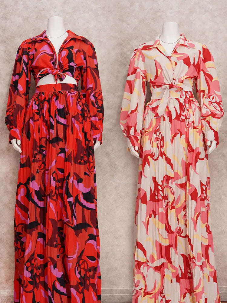Deep V Neck High Slit Party Beach Wear Boho Dress