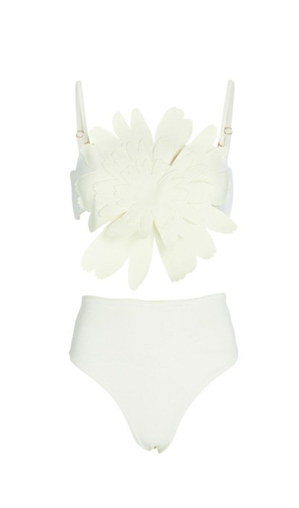 FLORAL SCULPTED SWIM SET