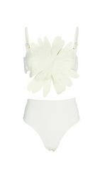 FLORAL SCULPTED SWIM SET