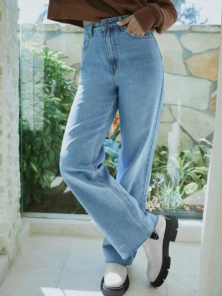 Wide Baggy Oversized Classic Casual Brown Trouser