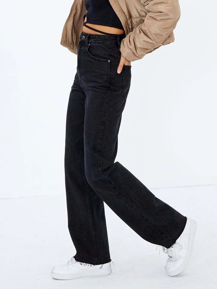 Wide Baggy Oversized Classic Casual Brown Trouser