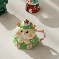 Christmas Hamster Ceramic Mug