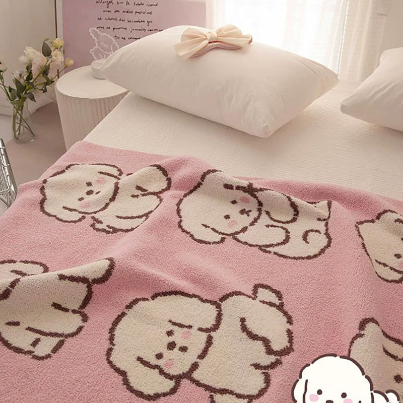 Cartoon Puppy Blanket