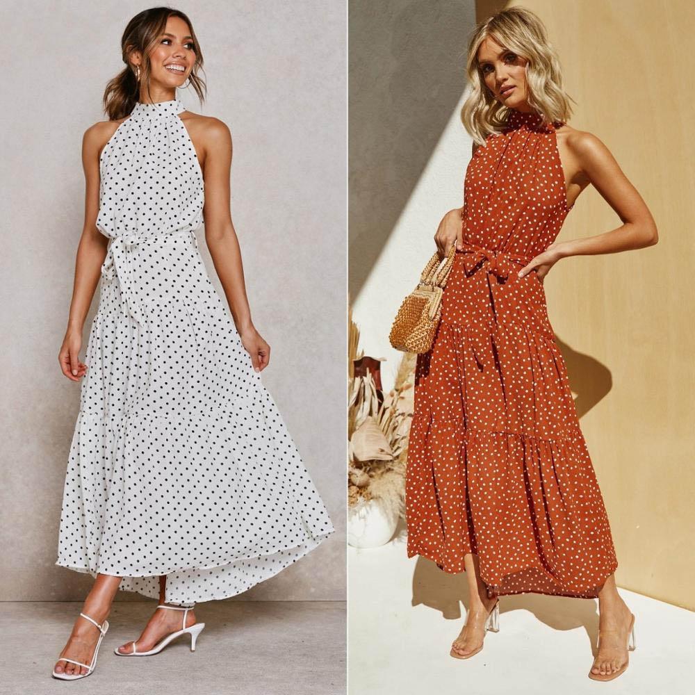 Boho Long A-Line Off Shoulder Elegant Sash Maxi Dress Women