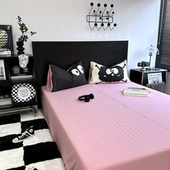 Cute Cartoon Soot Sprites Print Bedding Set