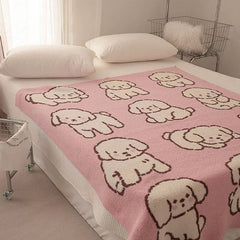 Cartoon Puppy Blanket