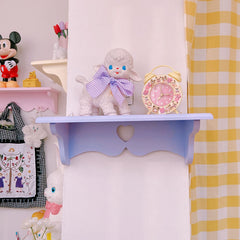 Cute Wooden Floating Shelves