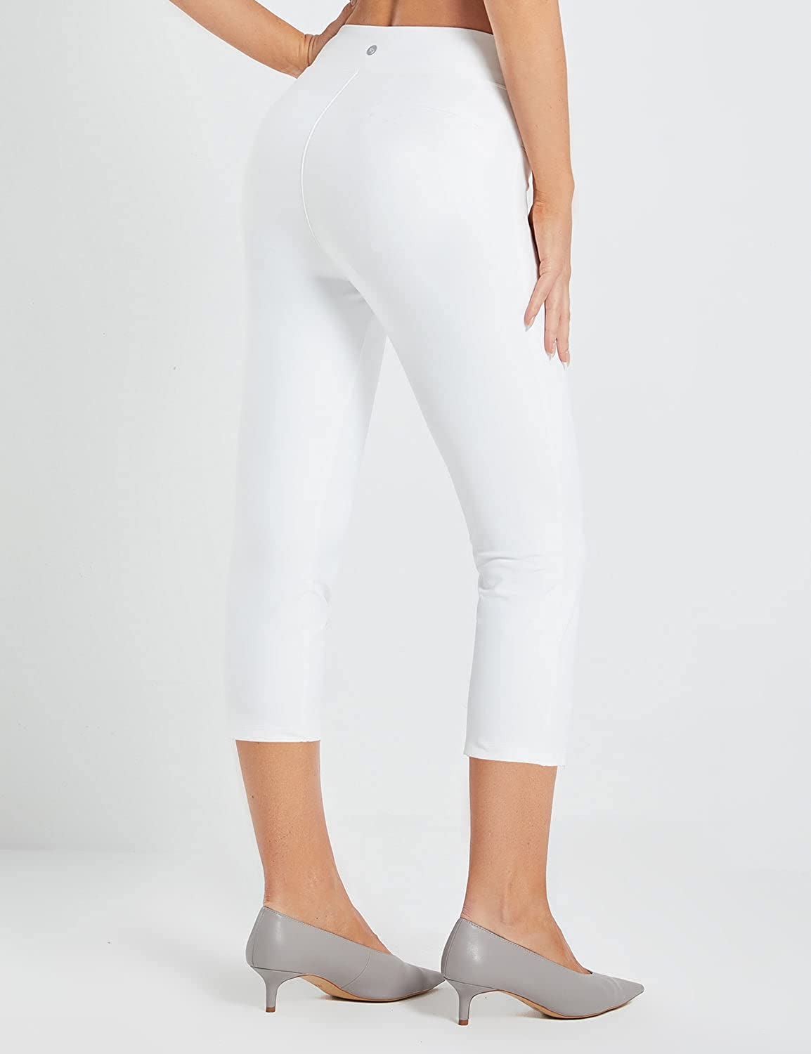 Capri Pants for Casual Pull On Yoga Dress Capris