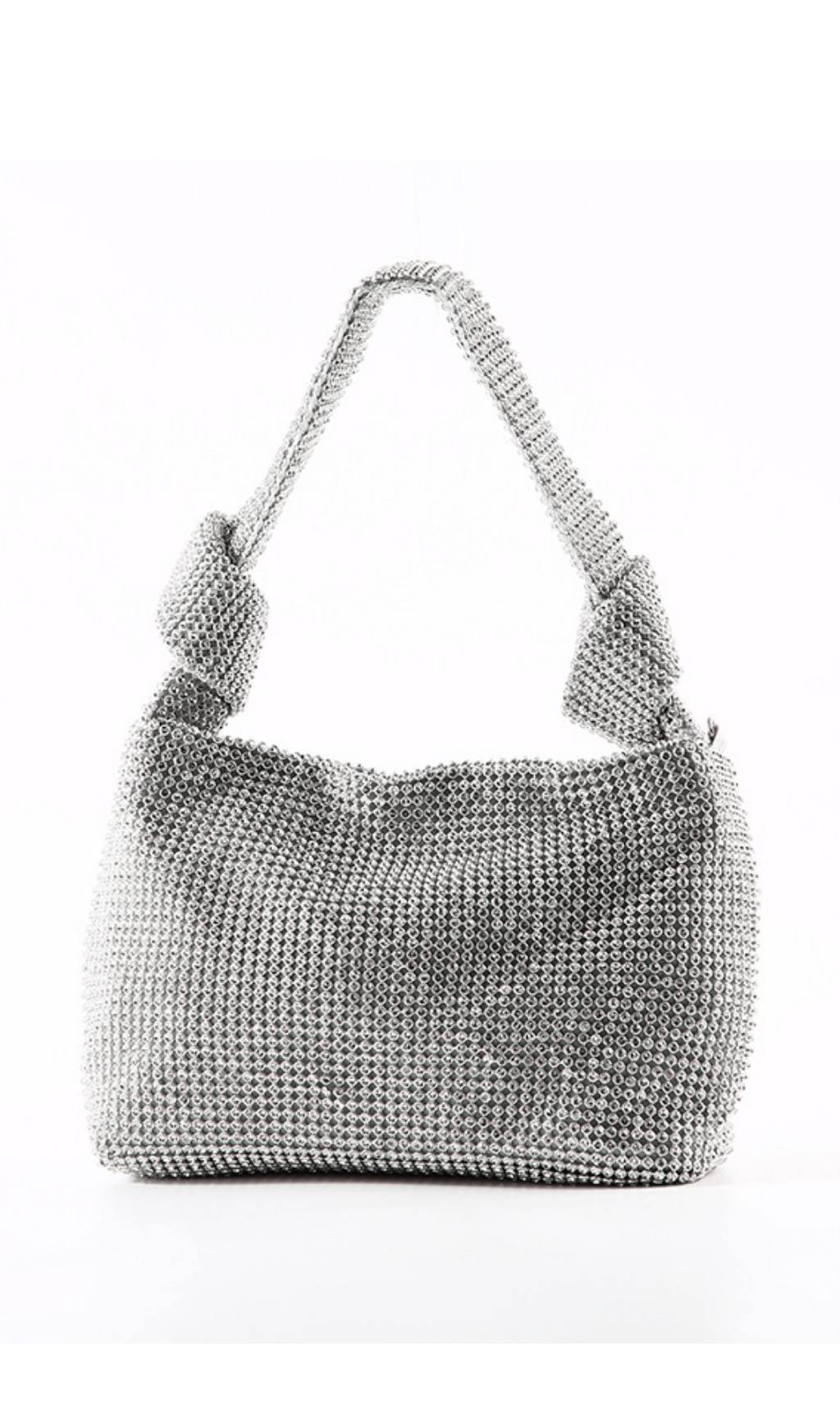 CRYSTAL HANDBAG - SLIVER