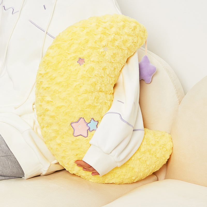 Pastel Color Moon Pillow