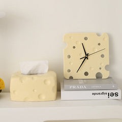Cheese Inspired Wall Clock