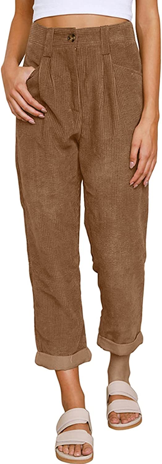 Beach Linen Shorts 3/4 Sweatpants Capri Pants Elastic Waist Cropped Harem Pants
