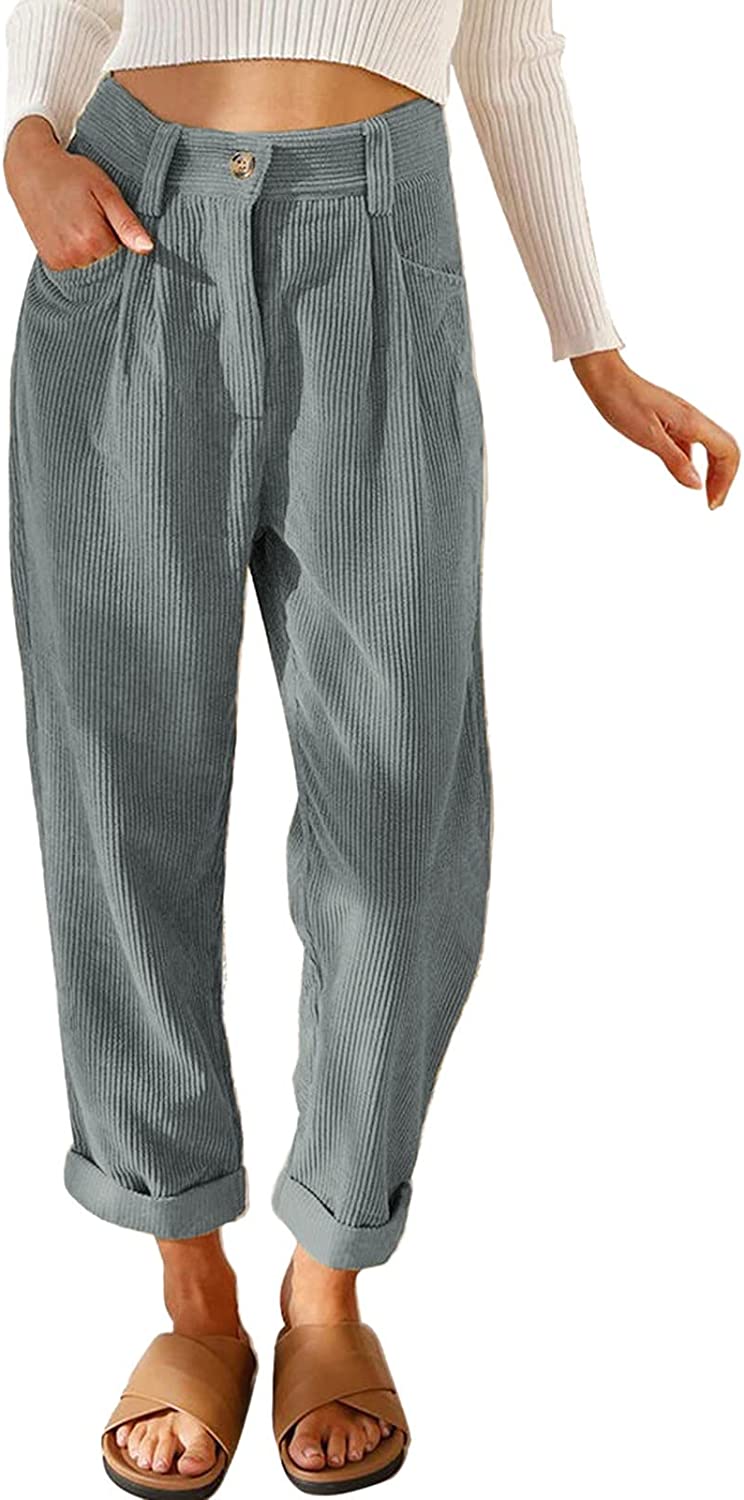 Beach Linen Shorts 3/4 Sweatpants Capri Pants Elastic Waist Cropped Harem Pants
