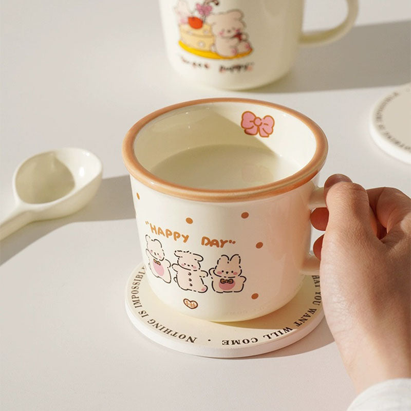 Cute Cartoon Animals Print Mug