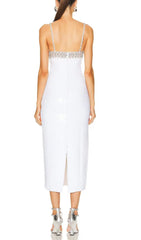 HAND BEADED SEQUIN GOWN