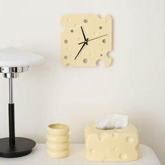 Cheese Inspired Wall Clock