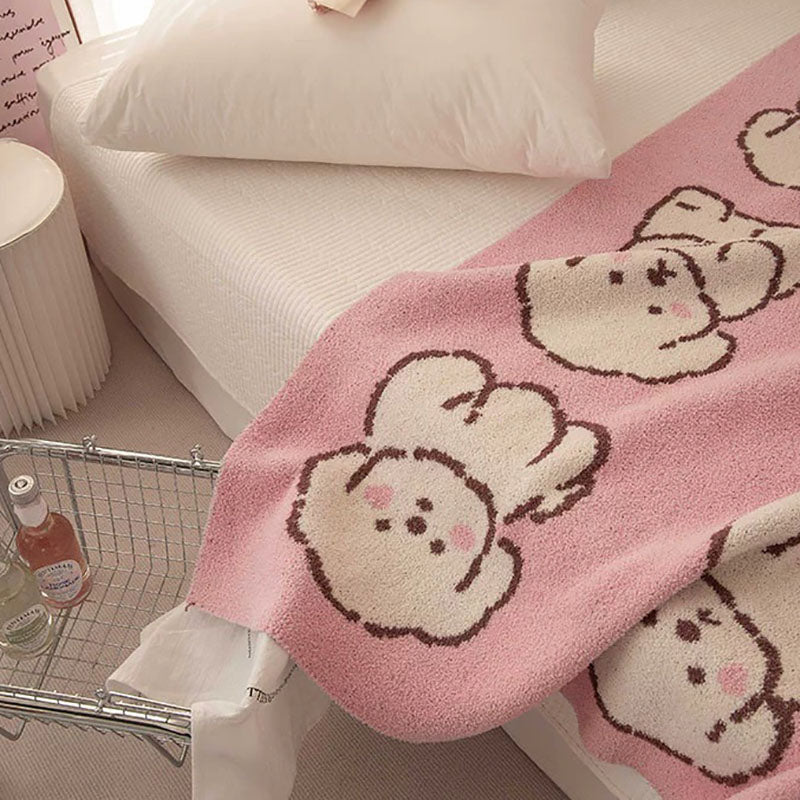 Cartoon Puppy Blanket