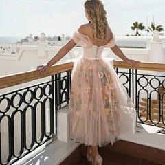 A Line Sweetheart Prom Dresses