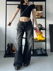 Baggy Jeans Harajuku Vintage Oversize Old Wide Leg Denim Pants