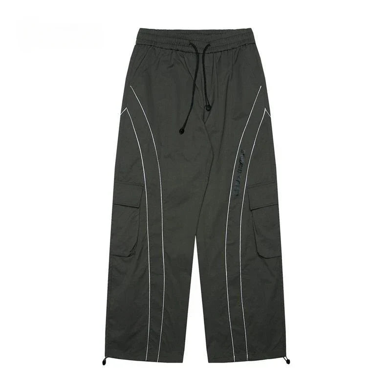 Cargo Streetwear Techwear Wide Leg Joggers Pants