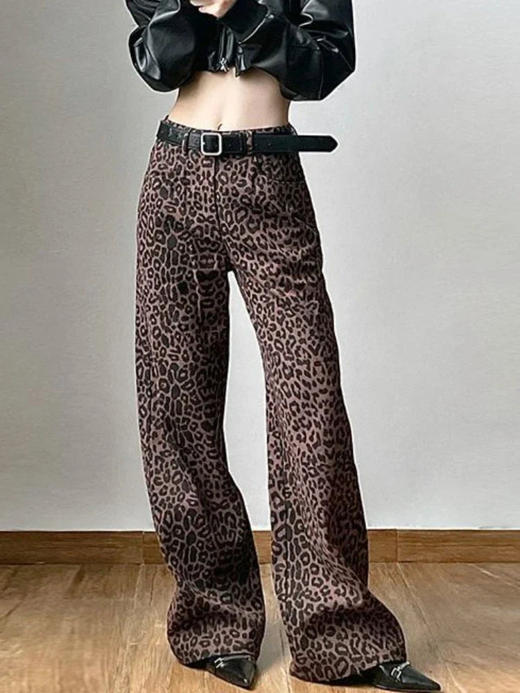 Streetwear Harajuku High Waist Straight Casual Pants