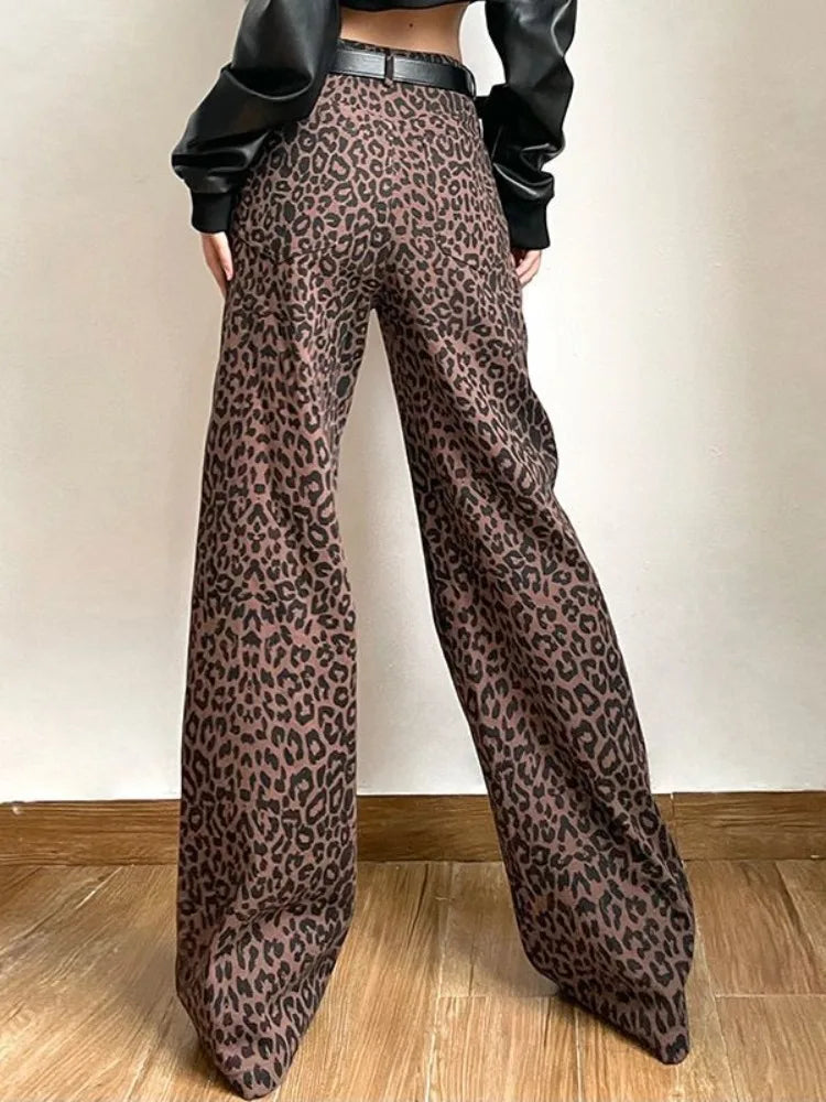Streetwear Harajuku High Waist Straight Casual Pants