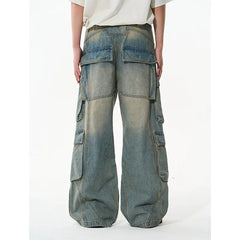 American Cargo Oversized Baggy Wide Leg Pants