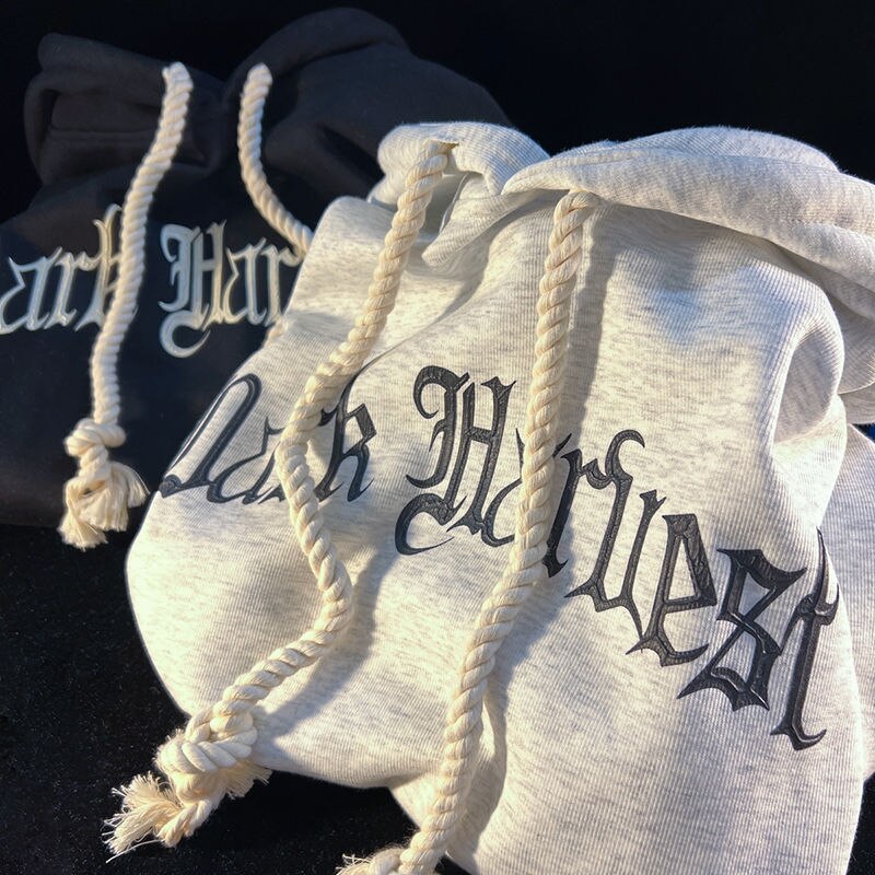 Thin Fashion Hoodie Oversize Loose Drape Sweatshirt