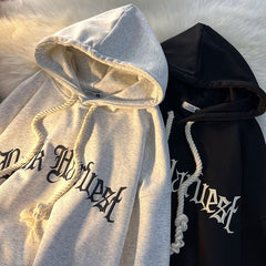 Thin Fashion Hoodie Oversize Loose Drape Sweatshirt