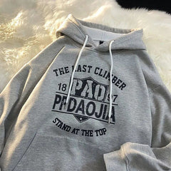 Harajuku Style Loose Casual Retro Letter Jacket