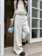 Spring Summer Fashion High Waist Y2k Vintage Wide Leg Jeans