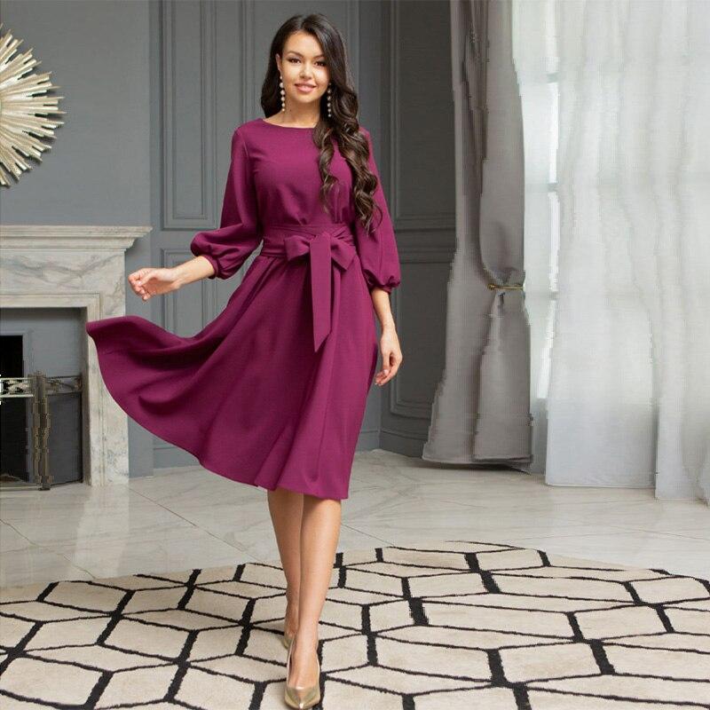 Bow Tie Bandage a Line Party Dress