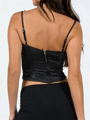 Flowers Sleeveless Strap Camis Summer Clubwear Sexy Low Cut Push Up Tank Bustiers Corsets Crop Tops