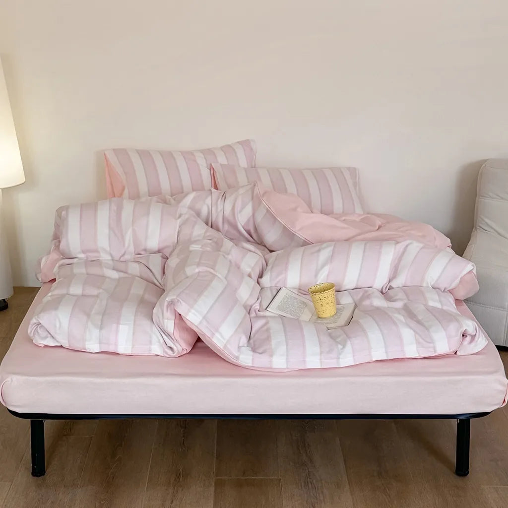 Candy Striped Bedding Set