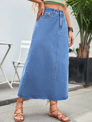 Elegant Summer Knitted Sheer Elastic Tube Translucent Nightclub Party Clubwear Female Clothing Skirt