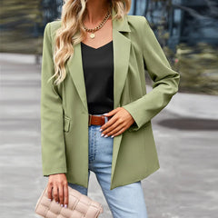 Casual Suit Winter Professional Dress Woman Coat