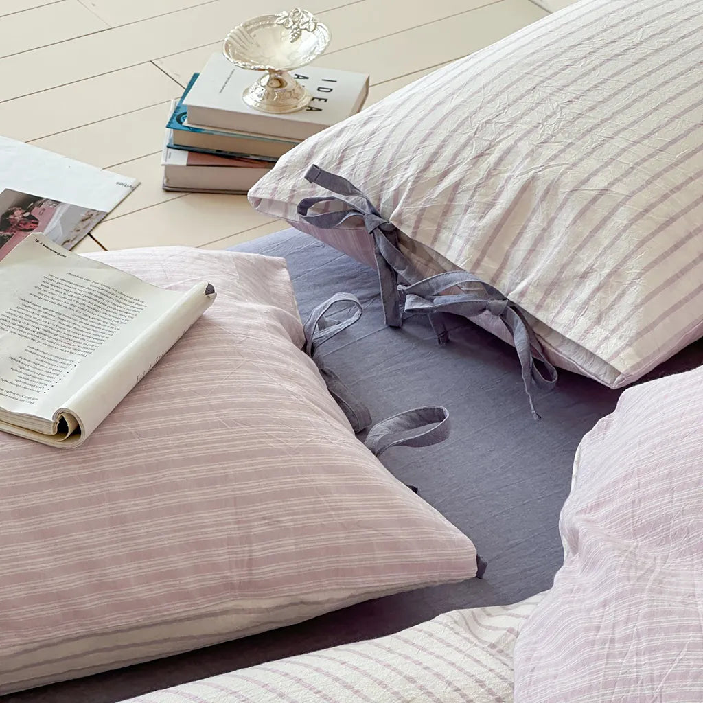 Contrast Stripe Duvet Cover